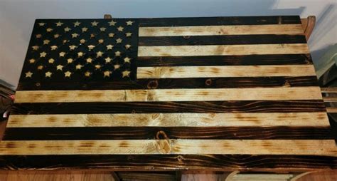 Rustic American Flag - Etsy