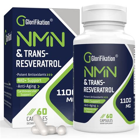 Organic Nmn Trans Resveratrol Supplement Mg Ultra High Purity