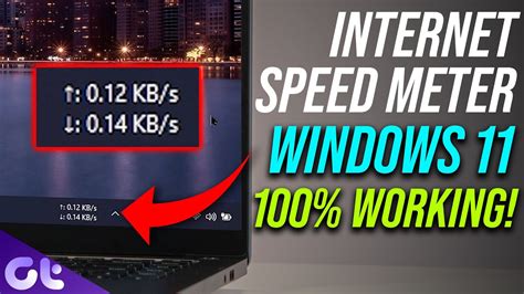 How To Get Internet Speed Meter On Windows 11 New Method Guiding