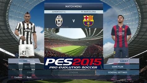 Pes Gameplay Juventus Fc Fc Barcelona Ps Hd Youtube