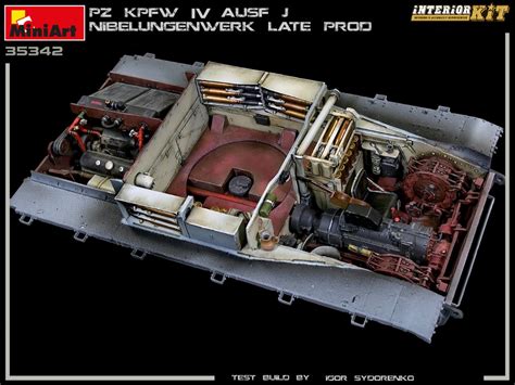 Build Up Part Pz Kpfw Iv Ausf J Nibelungenwerk Late Prod