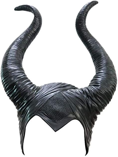 Uranshin Halloween Maleficent Horns Maleficent Costume Black Long