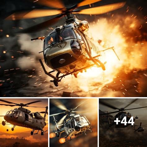 Together, these combat helicopters are stronger than anything.