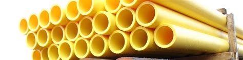 Yellow Polyethylene Pipe