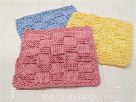 Knit Cotton Washcloths Are Handy In Both The Kitchen And The Bath