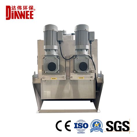 Industrial Screw Dewatering Volute Press Wastewater Sludge Treatment