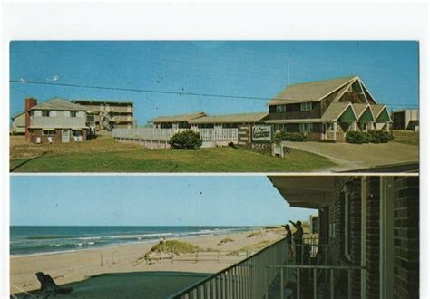 The Vacationer Hotel Nags Head North Carolina Vintage Postcard By