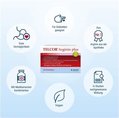 Telcor Arginin Plus 240 Filmtabletten Kaufen Volksversand Versandapotheke