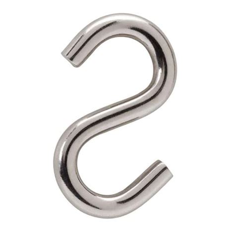 Everbilt 0 260 In X 2 1 2 In Stainless Steel Rope S Hook 803634 The