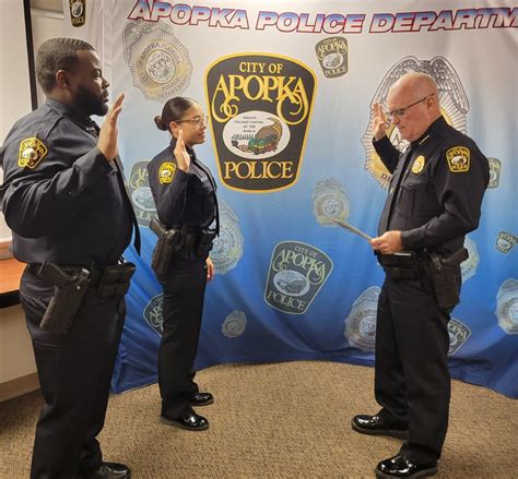 Apopka Police Department Adds Two Officers To Its Force The Apopka Voice