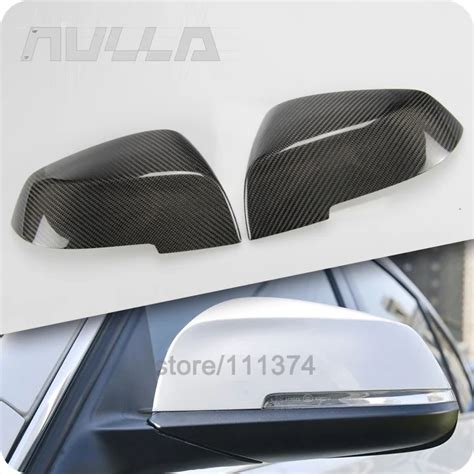 Carbon Fiber Replacement Rearview Mirrors Door Side Wing Mirror Cover