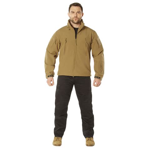 Rothco Special Ops Soft Shell Jacket Coyote Brown Walmart