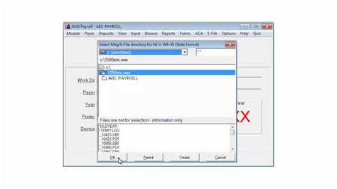 New Jersey Creating The State Quarterly Returns E File In Ams Payroll