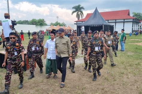 10 000 Anggota Banser Dan Rijalul Ansor Se Jabar Apel Silaturahmi HSN