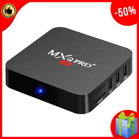 Смарт Тв Приставка Smart Box MXQ 1/8 GB Android C Пультом ДУ, Мини ...