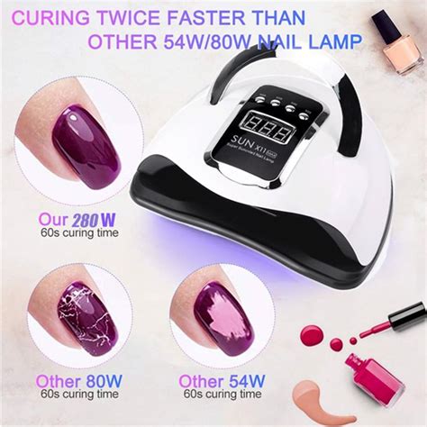 Uv Led Nail Lamp W Nail Curing Lamps For Home Salon Led Nail