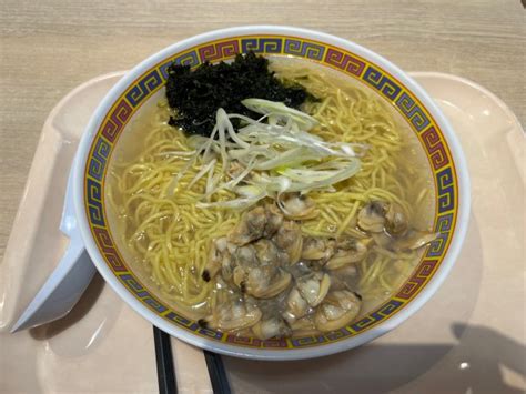 『大盛あさりの塩ラーメン 1200円麺硬め』らーめん 波市のレビュー ラーメンデータベース