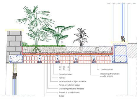 Garden Roof Cad Drawing Auto Cad Details Dwg File Cadbull