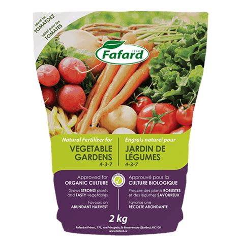 Engrais Naturel Fafard Pour Jardin De L Gume Hortiplan