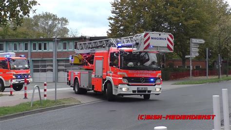 THPDRZS Person droht zu springen Löschzug GW L Berufsfeuerwehr