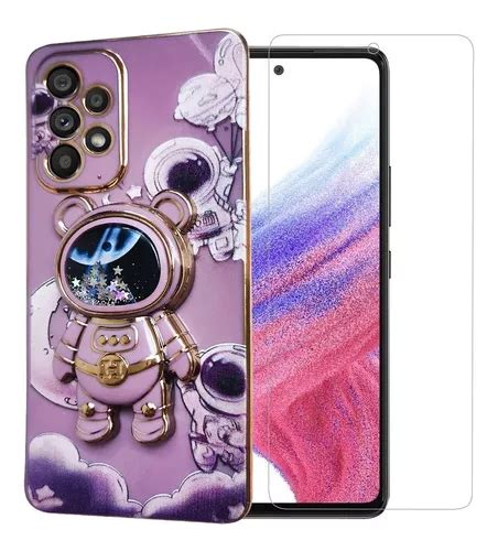 Funda Para Samsung A53 5g Case Astronauta Soporte Mica Meses Sin