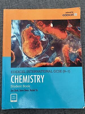 PEARSON EDEXCEL INTERNATIONAL GCSE 9 1 Chemistry Student Book By