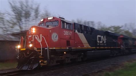 Cn Through New Haven Mi Youtube