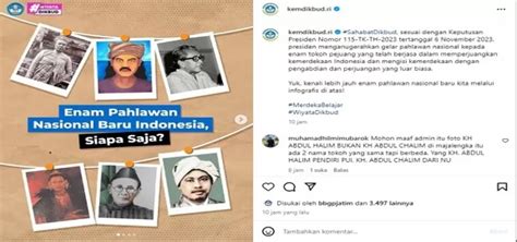 Mengenal Enam Pahlawan Nasional Baru Indonesia Berdasarkan Keputusan