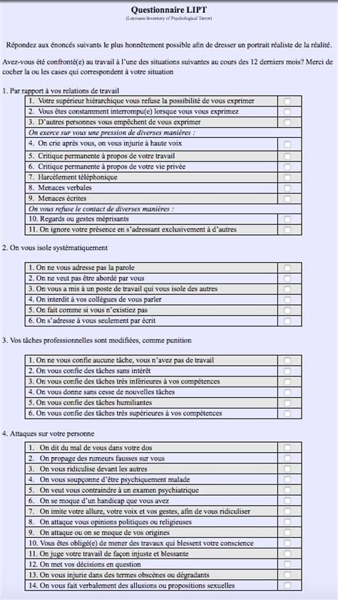 PDF questionnaire enquete harcelement scolaire PDF Télécharger Download