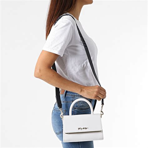 Tommy Hilfiger Sac A Main Femme Modern Bar Blanc