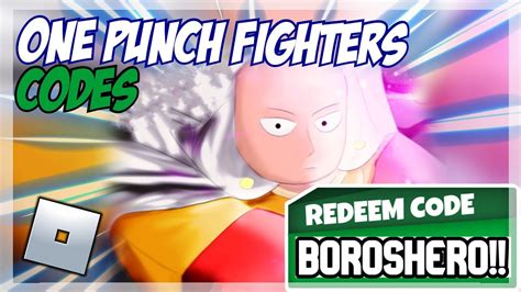 2022 NEW Roblox One Punch Fighters Codes ALL UPDATE CODES