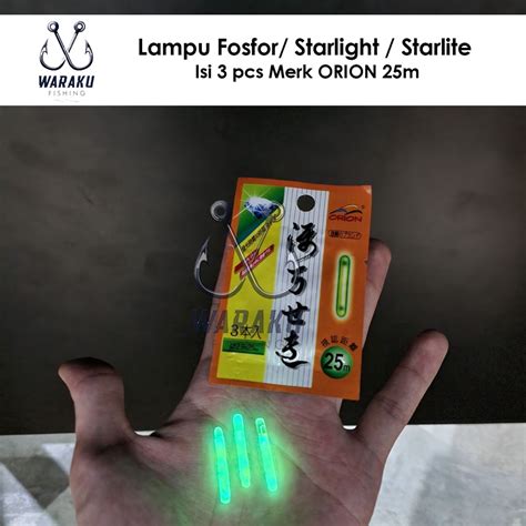 Jual Lampu Fosfor Starlight Starlite Isi Pcs Merk Orion M