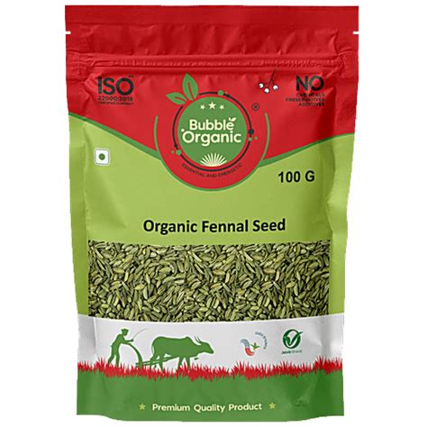 Buy Bubble Organic Fennel Seed Premium Quality Saunf Online At Best