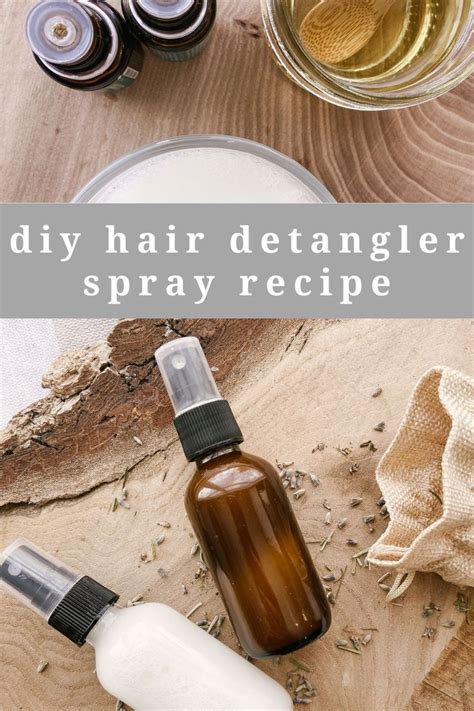 How To Make Diy Detangler Spray With Essential Oils Artofit