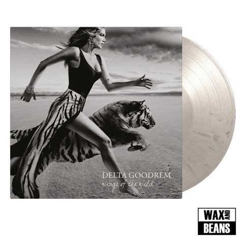 Delta Goodrem - Wings Of The Wild (White & Black Marbled Vinyl) – Wax ...