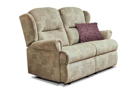 Sherborne Malvern Two Seat Fabric Manual Reclining Sofa Adjustable