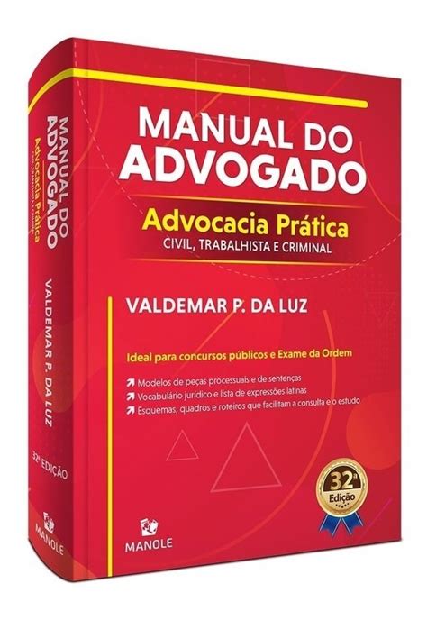 Manual Do Advogado Advocacia Prática 31ªed 2020 Mercado Livre