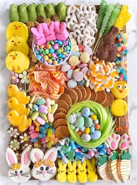 29 Easy Easter Candy Charcuterie Board Ideas