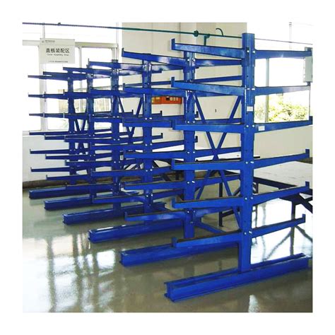 Single Sided Double Sided Cantilever Warehouse Racking For Warehouse