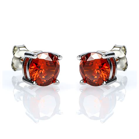 Fire Opal Earrings