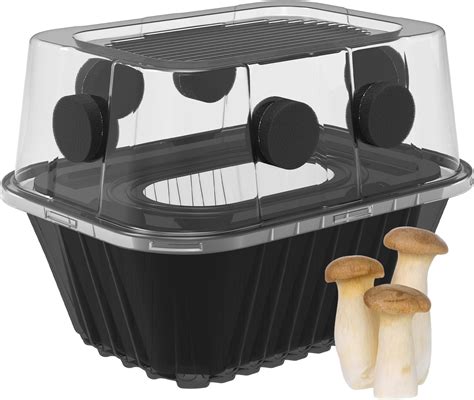 YANWEN Mushroom Growing Kit Monotub Stackable Fruiting Chamber With