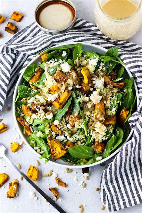 Roasted Pumpkin Feta Salad - Colleen Christensen Nutrition