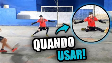 Aprenda A Quando Usar O Espacate No Jogo Dicas Para Goleiro De Futsal