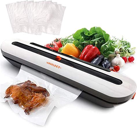 AUSELECT Vacuum Sealer Machine Automatic Food Sealer Machine With