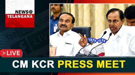 Cm Kcr Press Meet Live19 04 2020 Youtube