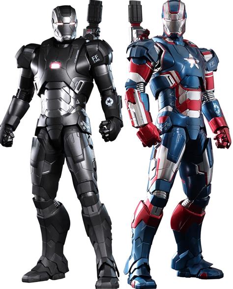 Examining Hot Toys Sideshow S Iron Man 3 War Machine And Iron Patriot