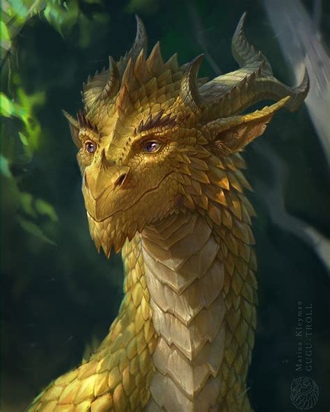 Картинки по запросу Fantasy Golden Dragon Beautiful Dragon Dragon