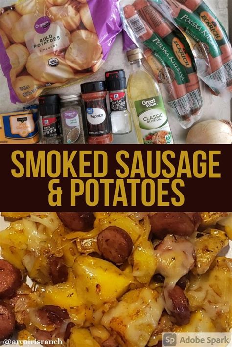 Potatoes And Smoked Sausage Au Gratin Recipe Artofit