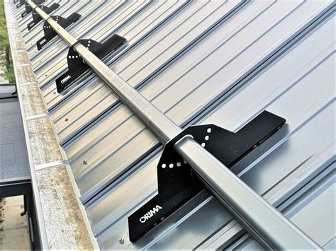 Steel Tubular Snow Guards For Metal Roof Safe Roof Experts