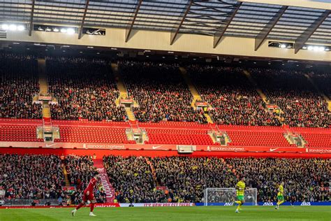 Liverpool Set For Record Attendance Vs Burnley After New Anfield Road